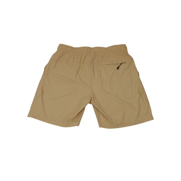 Glyder Court Athletic Short 7.5" Tan Color Men's Size L (34) - Picture 4 of 12